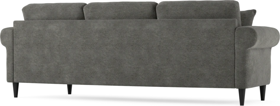 Eden - 3-sits soffa svängd - Grå