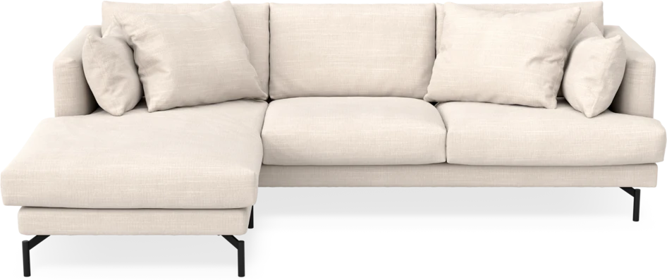 Harper - 4-sits med schäslong vänster - Beige