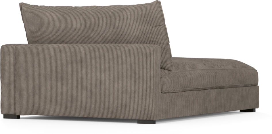 Rossi - Schäslong XL höger - Brun