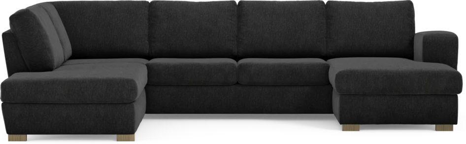 Friday - 3-sits soffa med divan vänster och schäslong höger - Blå