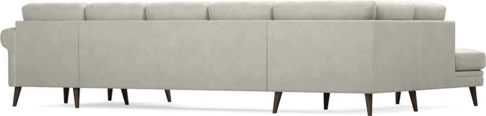 Eden - 3-sits soffa med divan vänster och schäslong höger - Grå