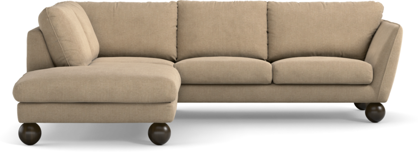 Madison Lux - 2-sits soffa med divan vänster - Beige