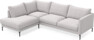 Impression Delux - 3-sits soffa med divan vänster - Grå