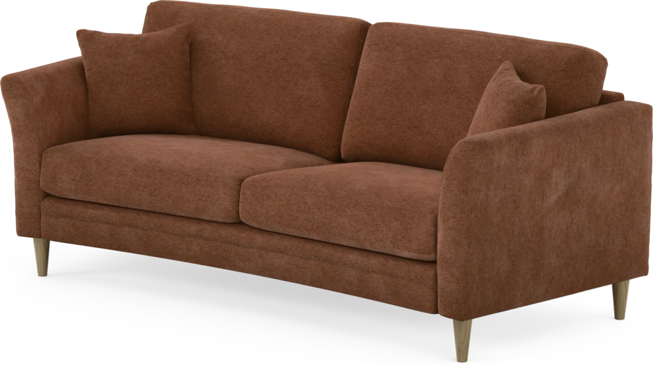Eden - 2,5-sits soffa svängd - Orange