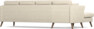Eden - 3-sits soffa med schäslong - Beige
