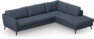 County - 2,5-sits soffa med divan höger - Blå