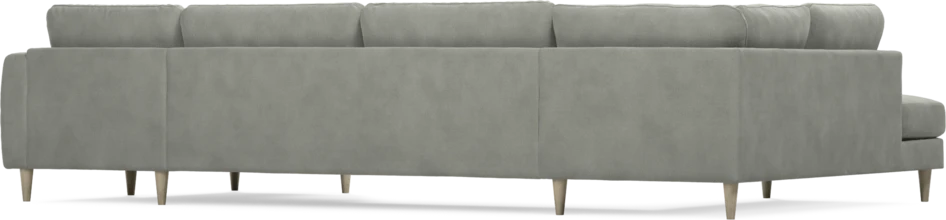 Bridge - 3-sits soffa med divan vänster och schäslong höger - Grå