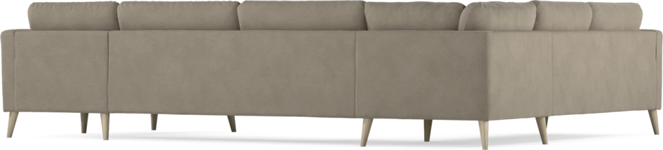 Bridge - Hörnsoffa, 2+3-sits med schäslong höger - Beige