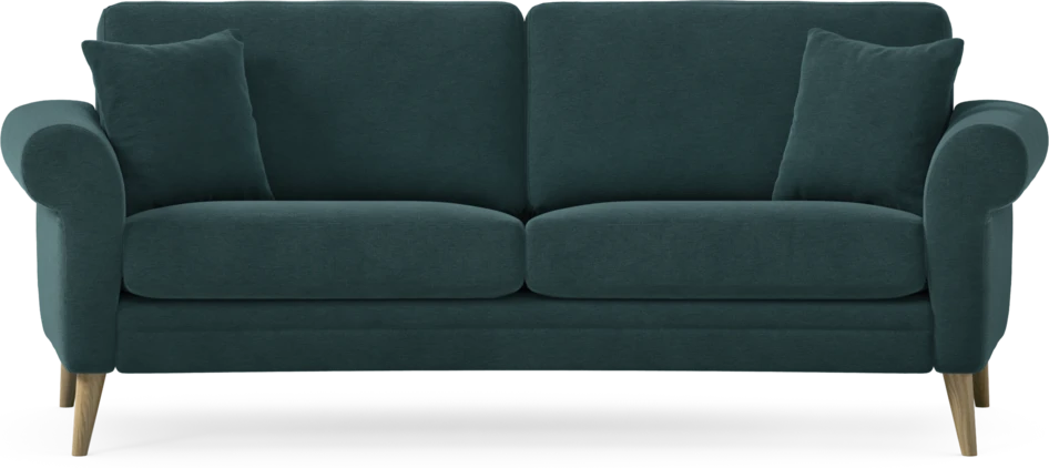 Eden - 2,5-sits soffa svängd - Blå