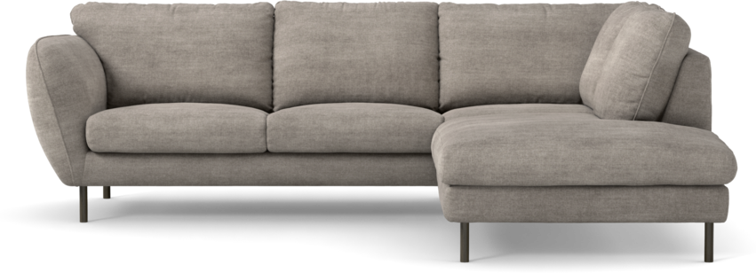 Madison Lux - 2-sits soffa med divan höger - Beige