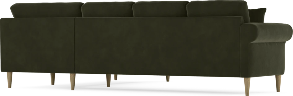 Eden - Hörnsoffa, 3+2-sits - Grön