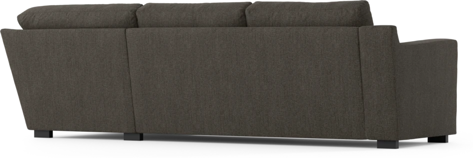 Friday - 2,5-sits soffa med divan höger - Brun
