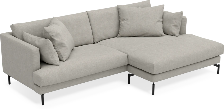 Harper - 4-sits med schäslong XL höger - Beige