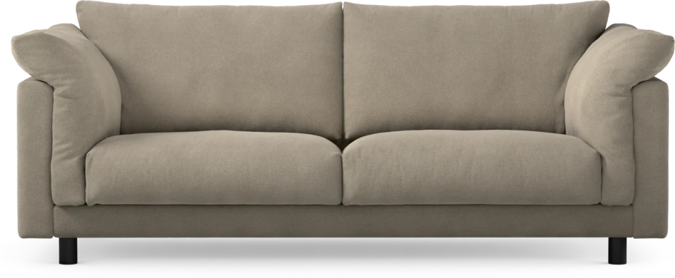 Cherrie - 2,5-sits soffa, fast klädsel - Beige