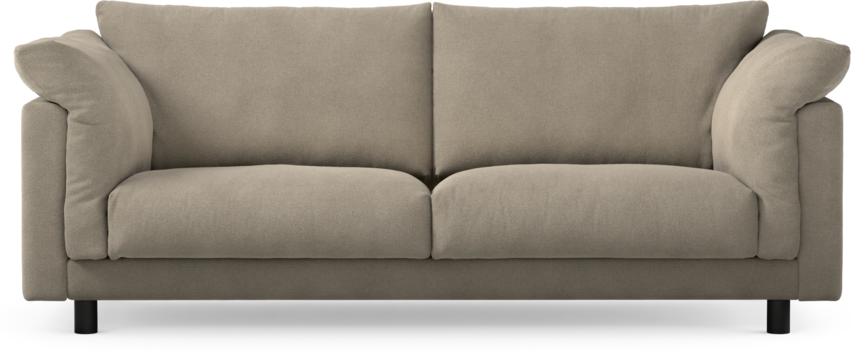 Cherrie - 2,5-sits soffa, fast klädsel - Beige