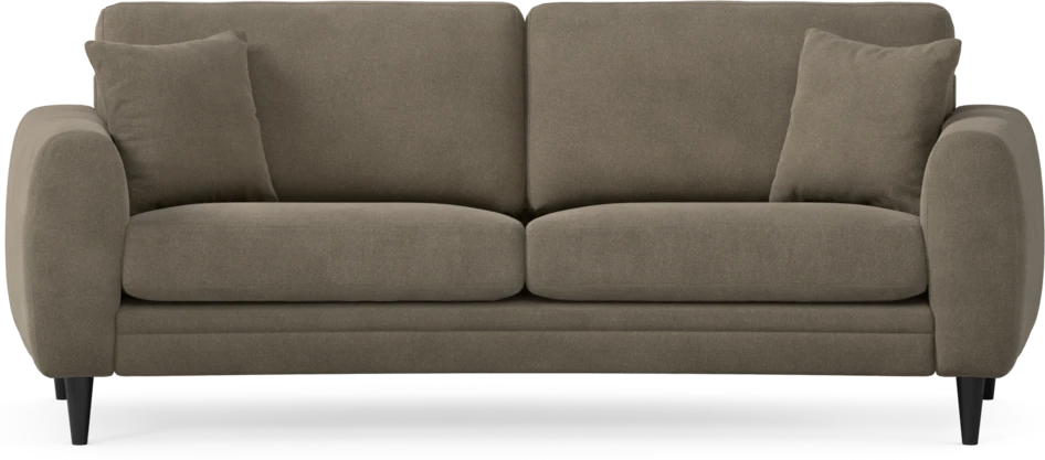 Eden - 2,5-sits soffa svängd - Beige
