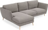Madison Lux - 2-sits soffa med schäslong vänster - Beige