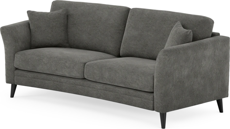 Eden - 2,5-sits soffa svängd - Grå