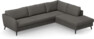 County - 2,5-sits soffa med divan höger - Brun
