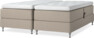Delux Dream - Ställbar säng, dubbelsäng med bäddmadrass - Beige