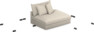 Rossi - 3-sits soffa med divan höger - Beige