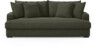 Mila - 3-sits soffa, hel dyna - Grön