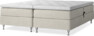 Delux Sense - Ställbar säng, dubbelsäng med bäddmadrass - Beige