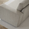 Friday - 2,5-sits soffa med divan höger - Vit