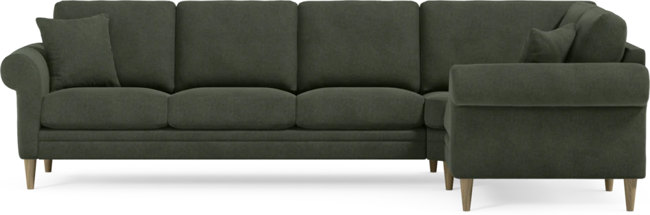 Eden - Hörnsoffa, 3+1-sits - Grön