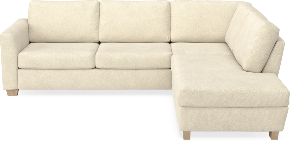 Friday - 2,5-sits soffa med divan höger - Beige