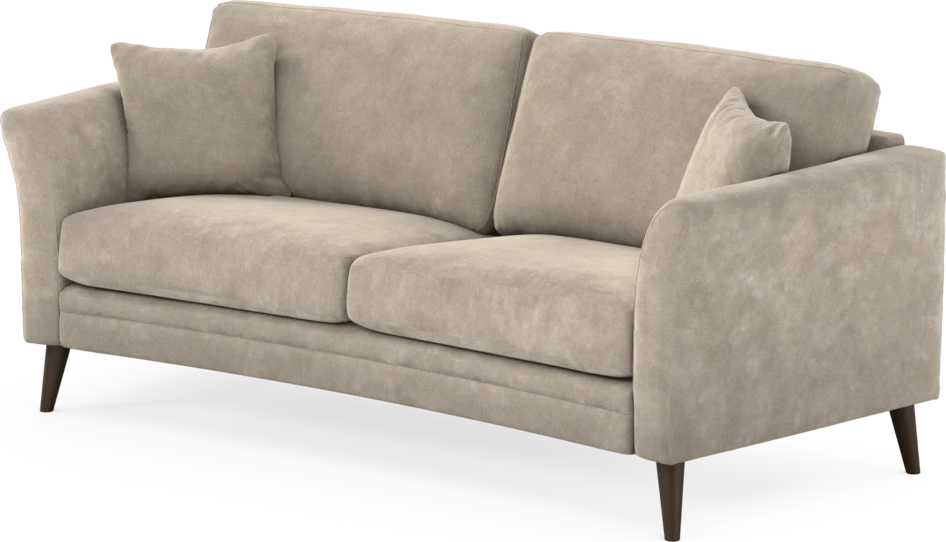 Eden - 2,5-sits soffa svängd - Beige