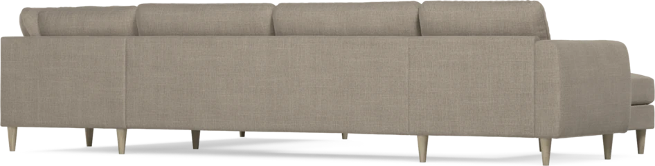 Bridge - Hörnsoffa, 3+2-sits med schäslong vänster - Beige
