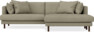 Harper - 4-sits med schäslong XL höger - Beige