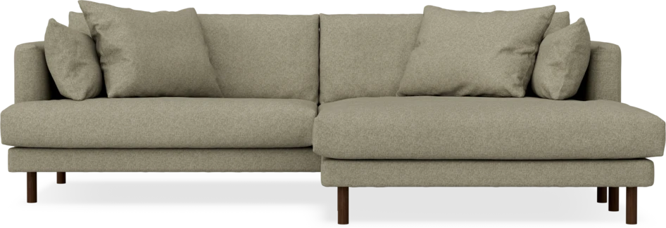 Harper - 4-sits med schäslong XL höger - Beige