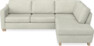Friday - 2,5-sits soffa med divan höger - Beige