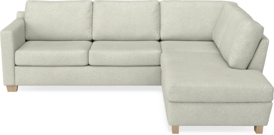 Friday - 2,5-sits soffa med divan höger - Beige