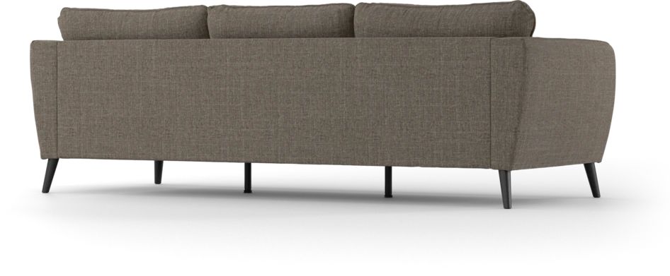 County - 3-sits soffa - Brun
