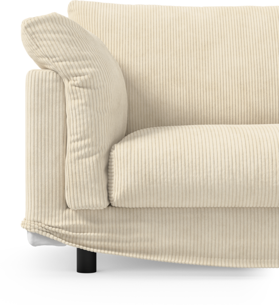 Cherrie Klädsel - Klädsel till 4-sits soffa - Vit