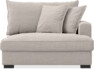 Rossi - 1,5-sits med armstöd höger - Beige
