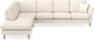 Eden - 3-sits soffa med divan - Beige