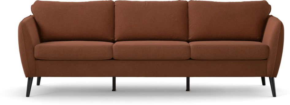 County - 3-sits soffa - Orange