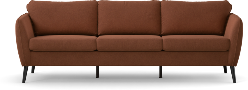 County - 3-sits soffa - Orange