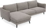Madison - 3-sits soffa med schäslong vänster - Beige