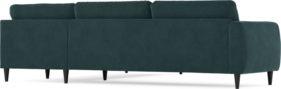 Bridge - Hörnsoffa, 3+2-sits - Blå