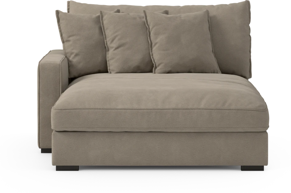 Rossi - Schäslong XL vänster - Beige