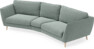 Madison - 3-sits soffa svängd, 90 cm - Turkos
