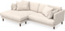 Harper - 4-sits med schäslong XL vänster - Beige