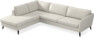 County - 2,5-sits soffa med divan vänster - Vit