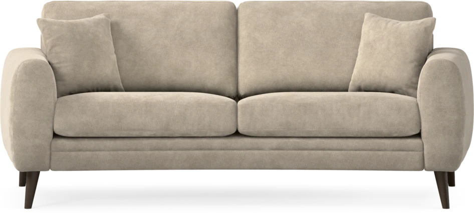Eden - 2,5-sits soffa svängd - Beige