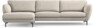 Madison Lux - 3-sits soffa med schäslong vänster - Beige